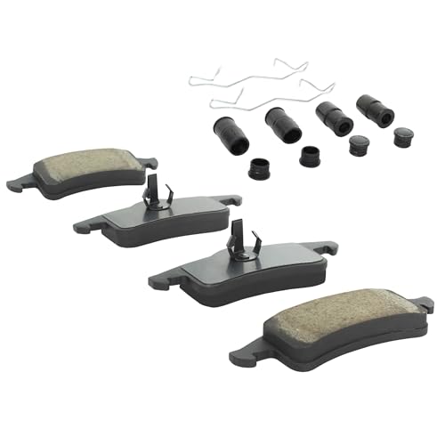 Premium Semi Met Rear Brake Pads w