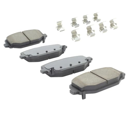 Premium Semi Met Rear Brake Pads w