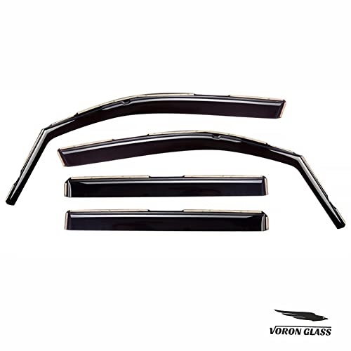 in Channel Extra Durable Rain Guards for Honda Pilot 2016 (For Pilot 16-22)