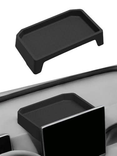 Dashboard Storage Box for Toyota RAV4 2026 Center Console Organizer Box Behind Screen Organizer Tray Silicone Interior Accessories (26RAV4 D-BOX US)