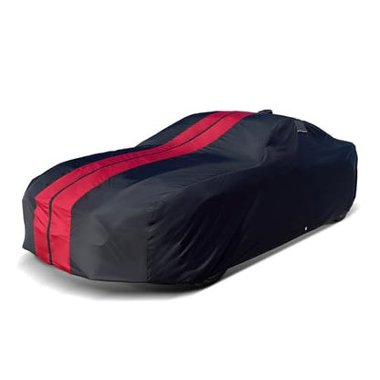 Car Cover All Weather for 1958 (Black / Red (Stripe) / 17. Corvette C1, C2 1958-1967)