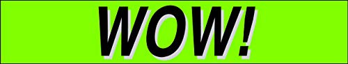 Ez line Vinyl Windshield Stickers 3 Dozen 15 Inch Chartreuse Slogan Dealership Pro Pack for Car Lots (EZ115-Pack11)
