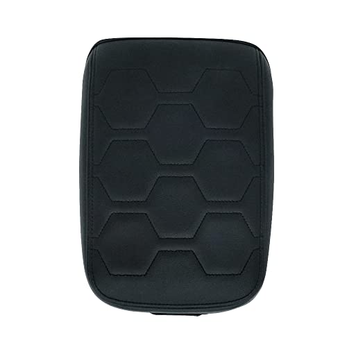 Armrest Cover for Nissan Frontier 2022 (7) 22+ |Frontier| V1 Black Stich, Regular)