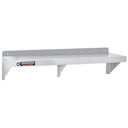 Stainless Steel Wall Mount Shelf 60" Wide x 14" Deep Commercial Grade (14 x 60 inch)