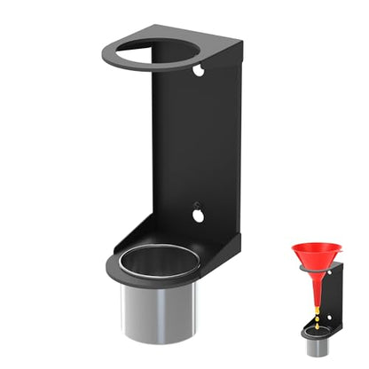 Wall Mount Oil Funnel Holder