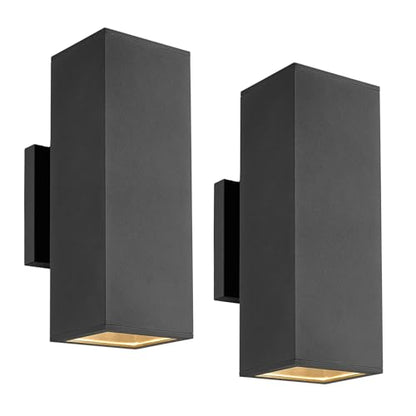 Porch Lights Outdoor Modern (Black/Style 1 / 13inch (2 lamps))
