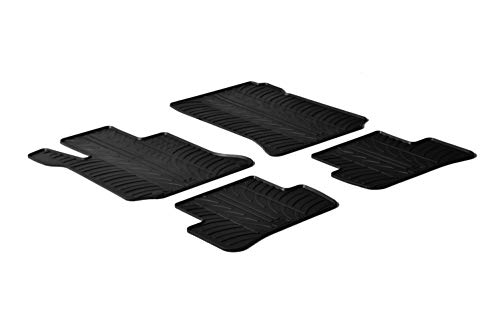 Rubber Floor Mats for Mercedes Benz E (Floor Mat / E-Class/E63 AMG (W211) - 2003-2009)