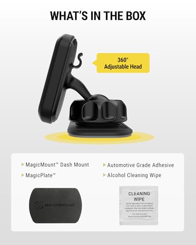 MAGDMB MagicMount Magnetic Phone Mount for Car (Dash / 1 Pack)