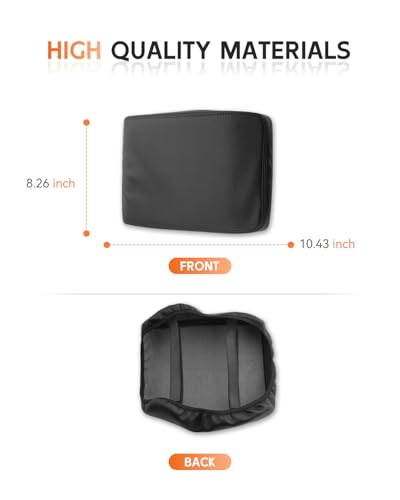 for 2025 2026 2027 Toyota 4Runner Center Console Cover Armrest Box Cover for 4Runner (Toyota 4Runner Thin Black Leather)
