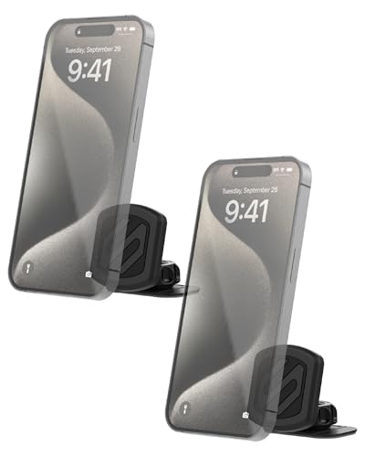 MAGKIT MagicMount Magnetic Car Phone Mount for Dashboard (Dash / 2 Pack)
