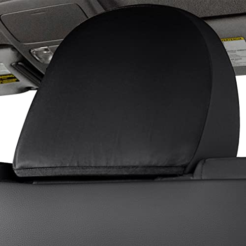 2005 2015 Tacoma Custom Fit Seat Covers for Crew Cab with Faux Leather ((2005-2015 Crew) Full Set / Black)