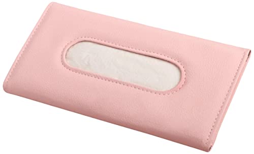 Pink Sun Visor Car Tissue Holder (Pink)