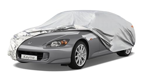 6 Layers Waterproof Car Cover for Honda S2000 1999 (LM-Silver / 39. Custom Fit Honda S2000)