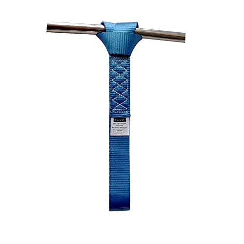 Heavy Duty Soft Loop Tie Down Straps (blue)