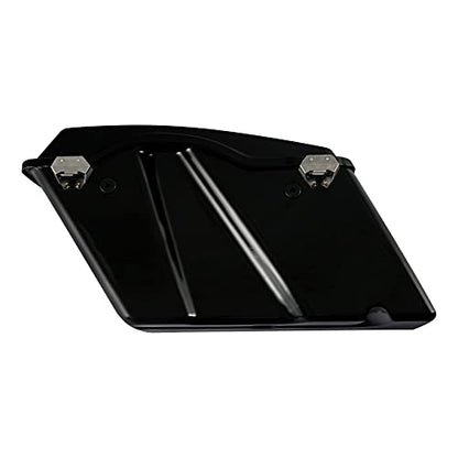 Motorcycle Saddle bags Hard Saddlebags For Harley Touring 1993 (Matte Black# / Standard)