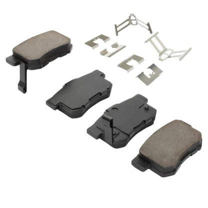 Premium Ceramic Rear Brake Pads w