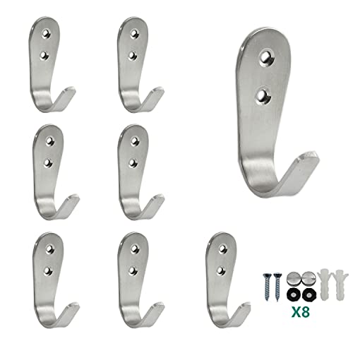 Stainless Steel Coat Hooks (U Shape Large：67*25*35mm)