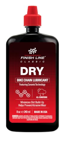 Dry Chain Lubricant Squeeze Bottle 8 fl oz (8 Ounce Squeeze Bottle / Squeeze Bottle)