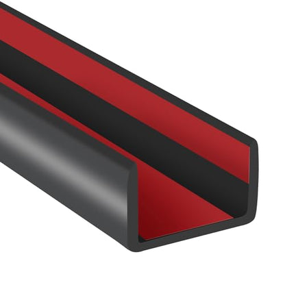 Rubber Edge Trim (Fit 1" - L20' / Black)