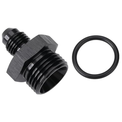 4AN Male Flare to 8AN ORB O (4AN to 8AN ORB / Black - 1PC)