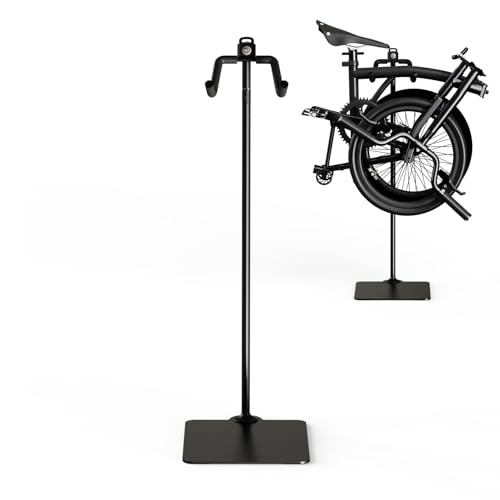 Carbon Steel Bike Stand (Black / Trumpet)