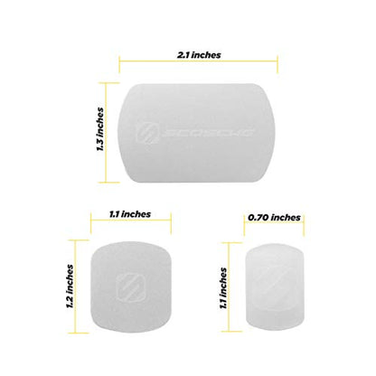 MAGRKSRI MagicMount Replacement Metal Plate Kit for Phone (Original / 3 Plates / Silver)