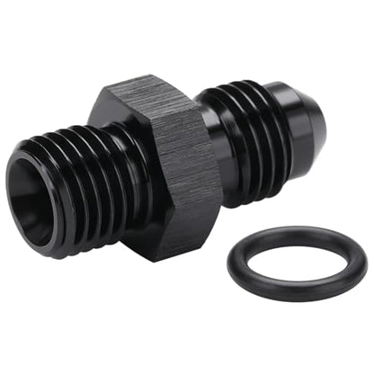 4AN Male Flare to 4AN ORB O (4AN to 4AN ORB / Black - 1PC)