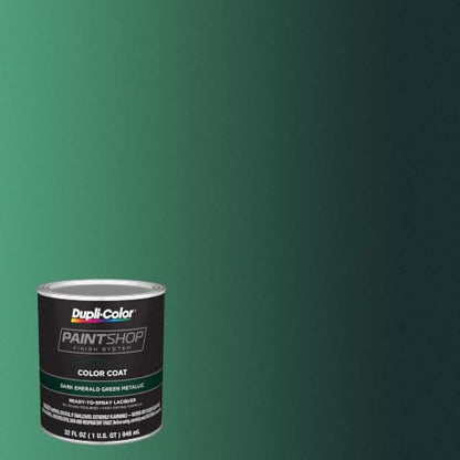 Paint Shop Finish System (Dark Emerald Green / 32 Fl Oz (Pack of 1) / Step 2)