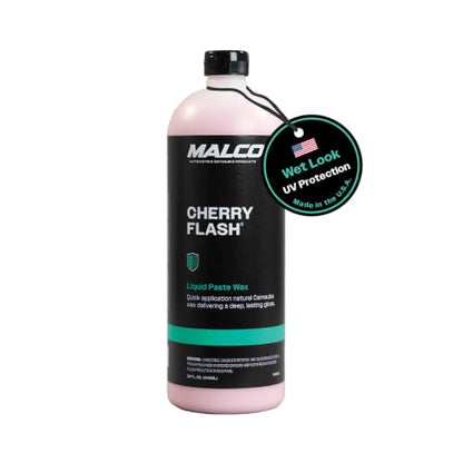 Cherry Flash Automotive Liquid Paste Wax for Hand Waxing (32 Fl Oz (Pack of 1))