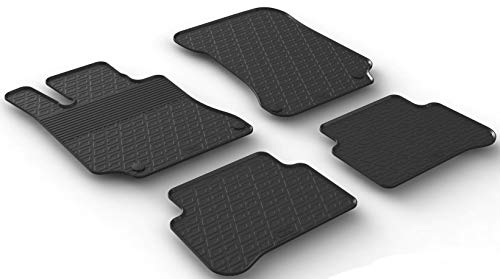 Rubber Floor Mats for Mercedes Benz E Class (Floor Mat / E Class/E63 AMG/E63 AMG S (W212) - 2014-2016)