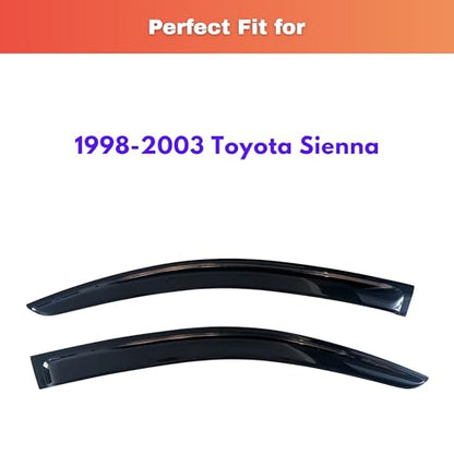 Rain Guards Fit for 1998 (1998-2003 Sienna)