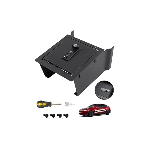 for Tesla Center Console Safe Organizer with 4 (Juniper & Highland Safe Organizer)