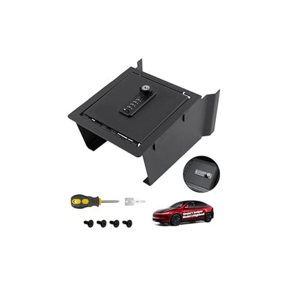 for Tesla Center Console Safe Organizer with 4 (Juniper & Highland Safe Organizer)