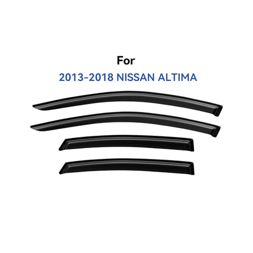 Window Visors Rain Guards for 2013 (2013-2018 Nissan Altima)