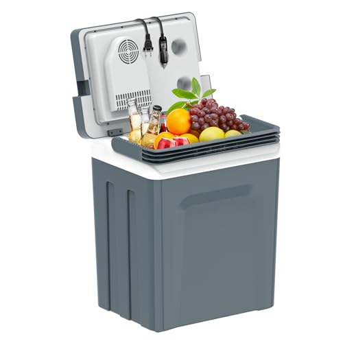 25L Portable Electric Cooler & Warmer (25L / Grey)
