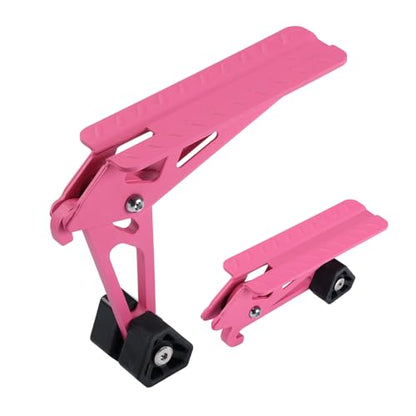 Foldable Car Door Step Stand Pedal (Classic Series / Pink)