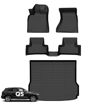 Floor Mats & Cargo Liner for Audi Q5 2009 (BLACK)