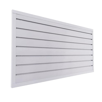 Slat Wall Paneling Garage Wall Organizer (Grey / 4x2ft)