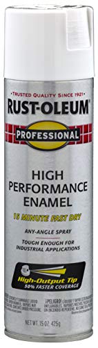 Professional High Performance Flat White Spray Paint (Flat White / 15 Ounce (Pack of 1))