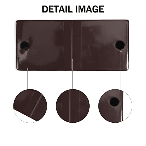 Car Registration and Insurance Card Holder (Leather Brown)
