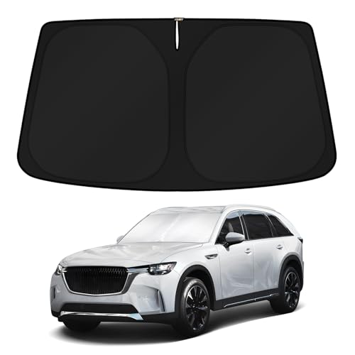 Windshield Sun Shade for 2024 2025 2026 Mazda CX (For | Mazda CX-90 2024-present)