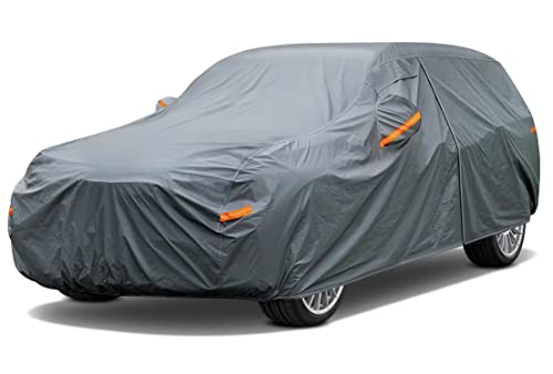 16 Layers Large SUV Car Cover Waterproof All Weather Heavy Duty