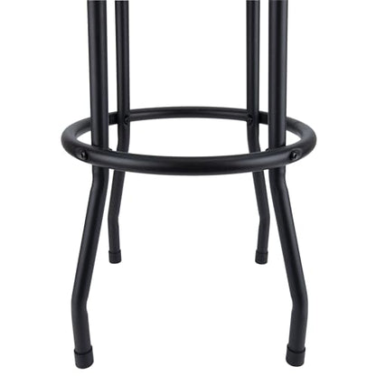 W85010 Swivel Seat Bar Stool for Mechanic Garages and Workshops (Black Swivel Bar Stool)