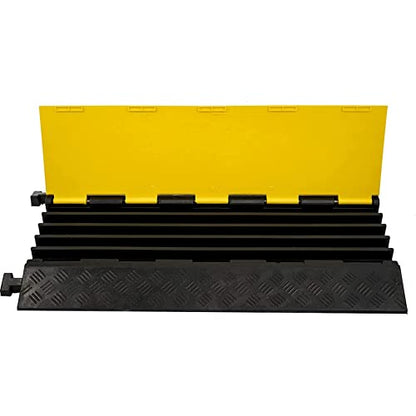 5 Channel Cable Protectors Ramp (2 Pack 5 Channel)