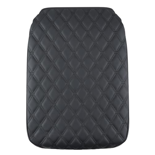 Custom Fit Center Console Cover for Dodge RAM 1500 2500 3500 2002 2003 2004 2005 2006 2007 2008 2009 2010 2011 2012 with Jump Seat (PVC Leather-Black / for Jump Seat 2002-2012 Ram 1500-3500)