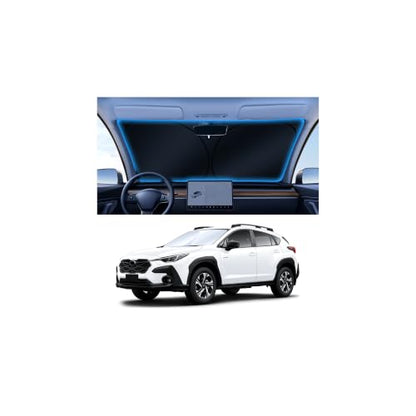 Windshield Sun Shade for Subaru Crosstrek 2024 2025 2026 Accessories Upgraded Double (1PCS Subaru Crosstrek 2024-Present)