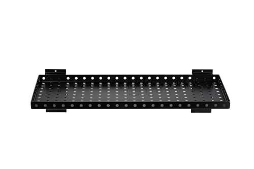 Slatwall Shelves 24 Inch (Black)