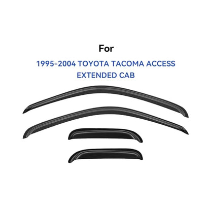 Window Visors Rain Guards for 1995 (1995-2004 Toyota Tacoma Access)