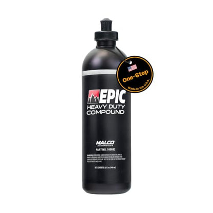 Epic Heavy Duty Car Polishing Compound for Paint Correction (16 Oz.)