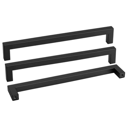 200 Pack 12 3 (Matte Black / 12-3/5 inch hole centers)